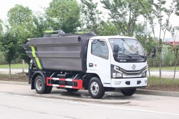 （6方）國(guó)六東風(fēng)小多利卡后裝無泄漏掛桶垃圾車